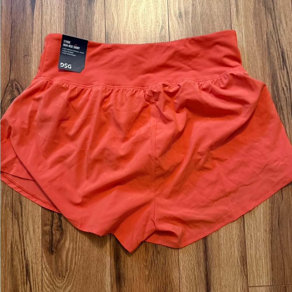DSG Women's Vibrant Orange Athletic Shorts